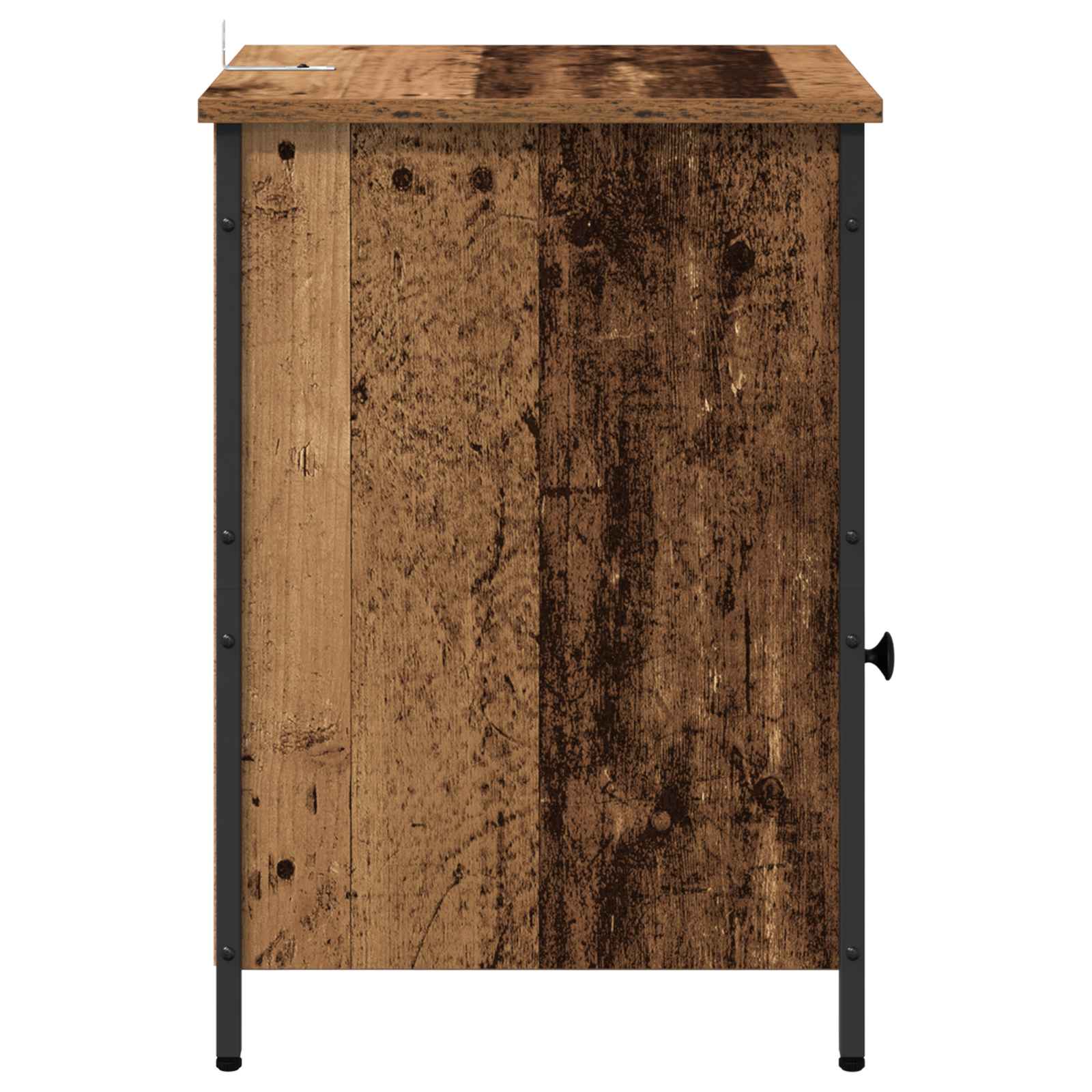 vidaXL Szafka Nocna 2 pcs Stare drewno 40 x 42 x 60 cm