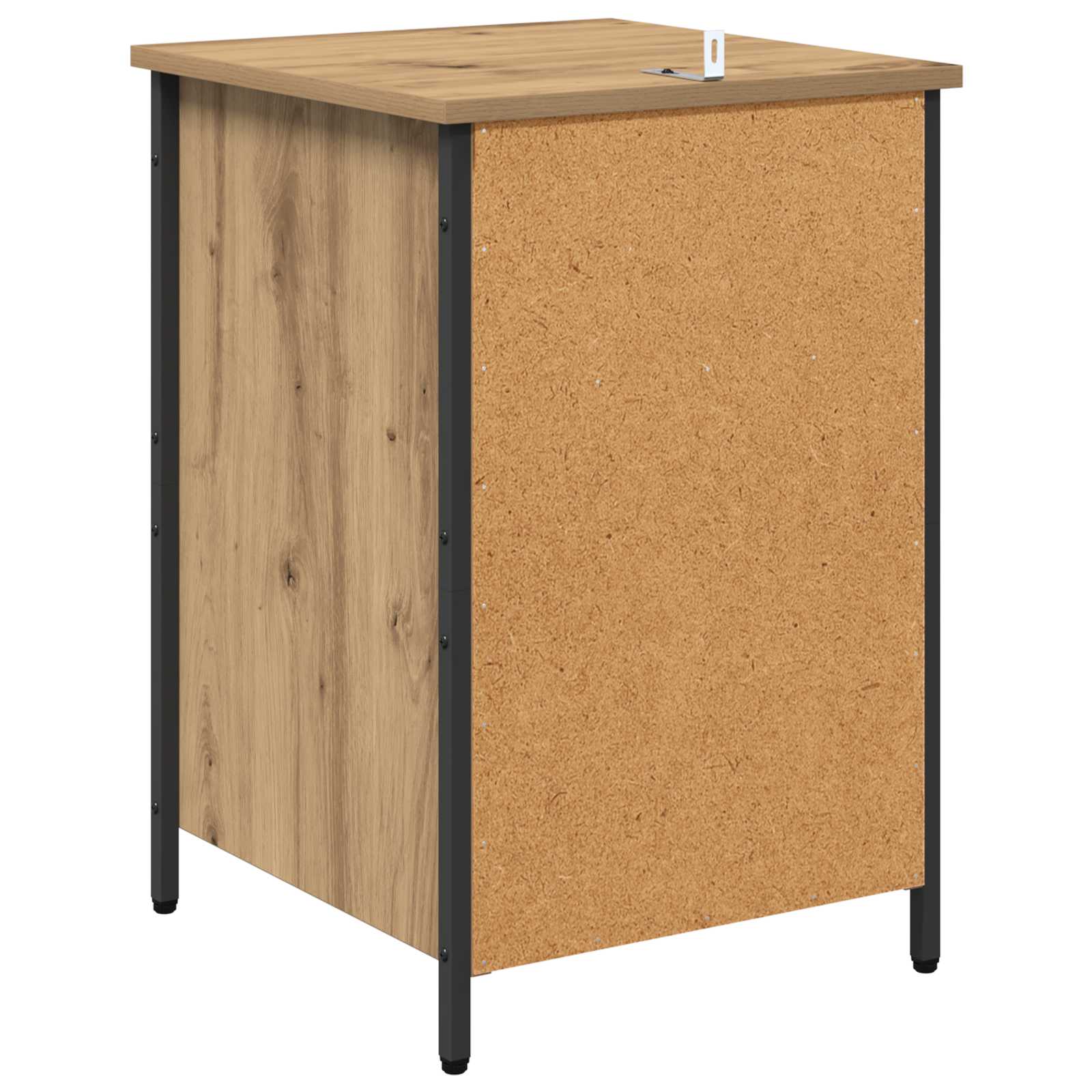 vidaXL Szafka Nocna 2 pcs Dąb rzemieślniczy 40 x 42 x 60 cm