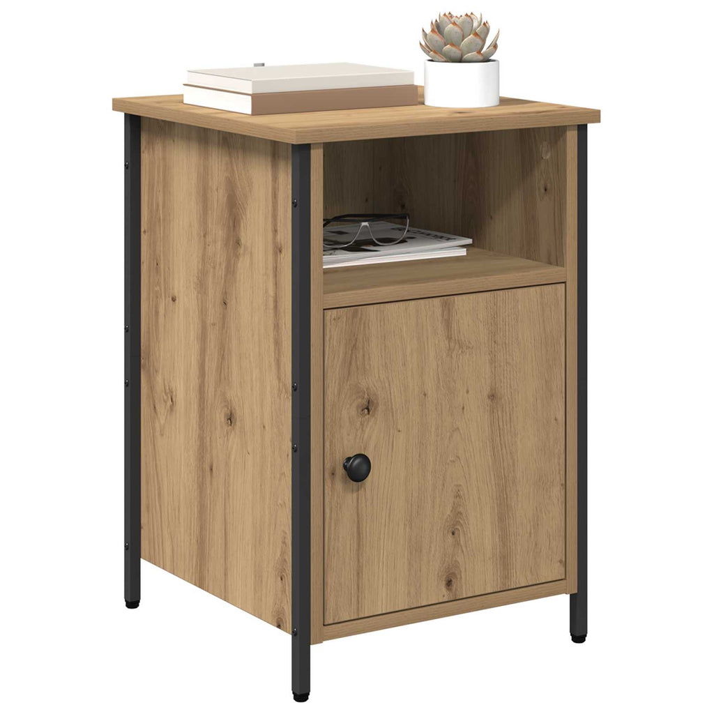 vidaXL Szafka Nocna 2 pcs Dąb rzemieślniczy 40 x 42 x 60 cm