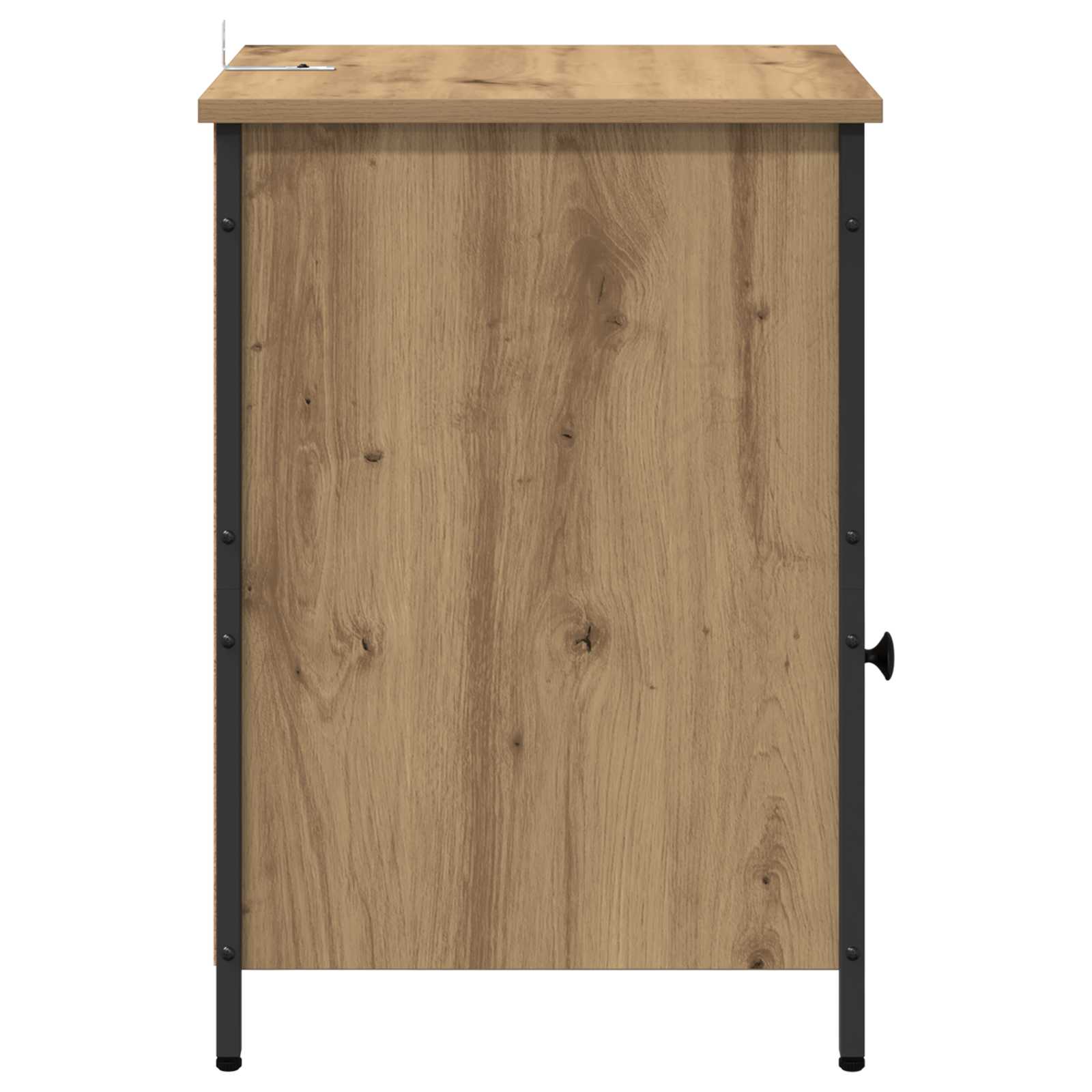 vidaXL Szafka Nocna 2 pcs Dąb rzemieślniczy 40 x 42 x 60 cm