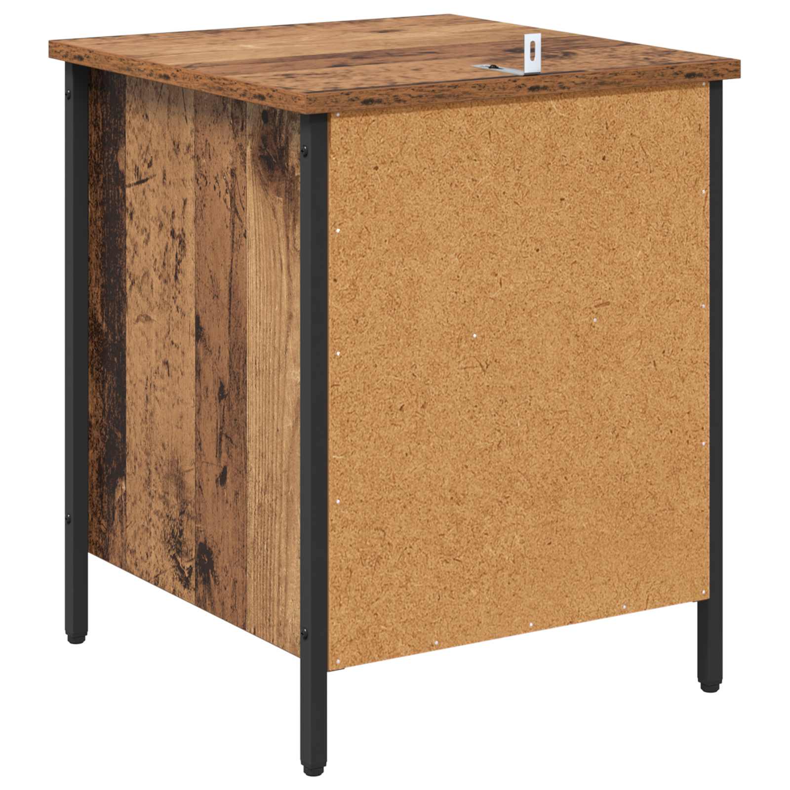 vidaXL Szafka Nocna z szufladą 2 pcs Stare drewno 40 x 42 x 50 cm