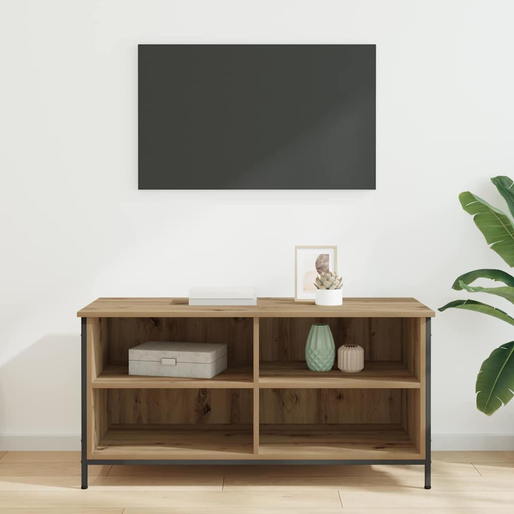 vidaXL Szafka pod telewizor 100 x 40 x 50 cm Dąb rzemieślniczy