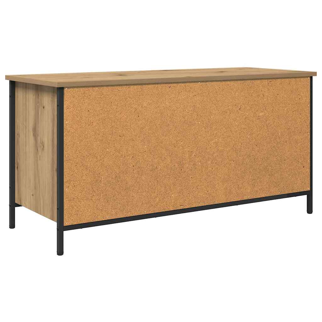 vidaXL Szafka pod telewizor 100 x 40 x 50 cm Dąb rzemieślniczy