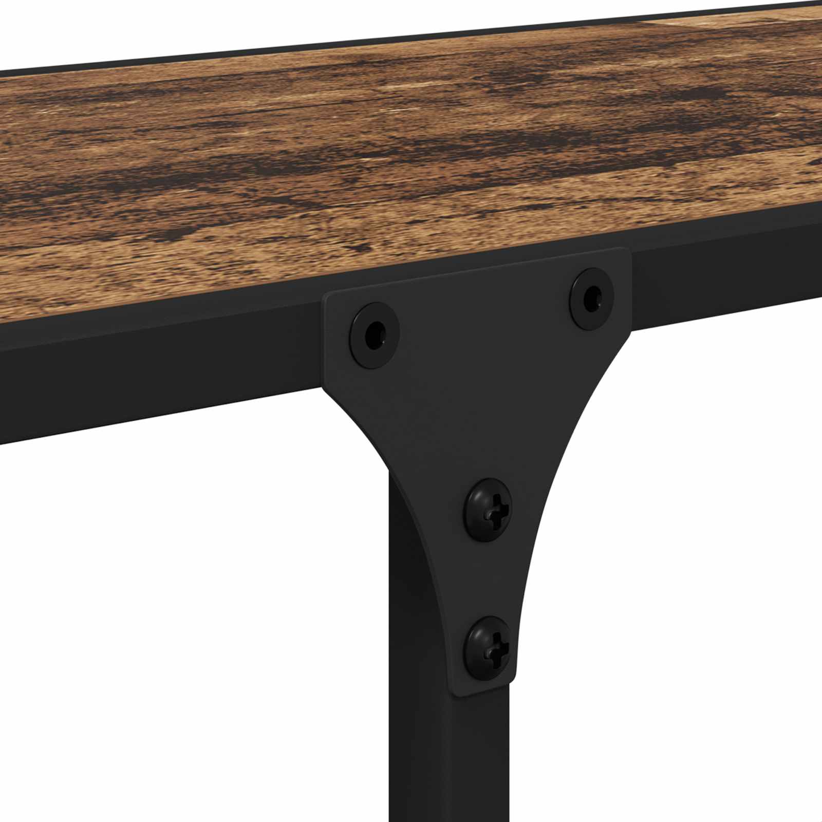 vidaXL Półka na książki Stare drewno 100 x 32 x 170 cm