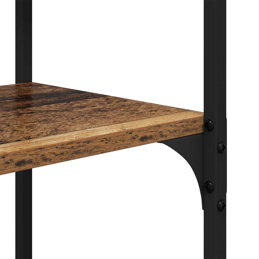 vidaXL Półka na książki Stare drewno 100 x 32 x 170 cm