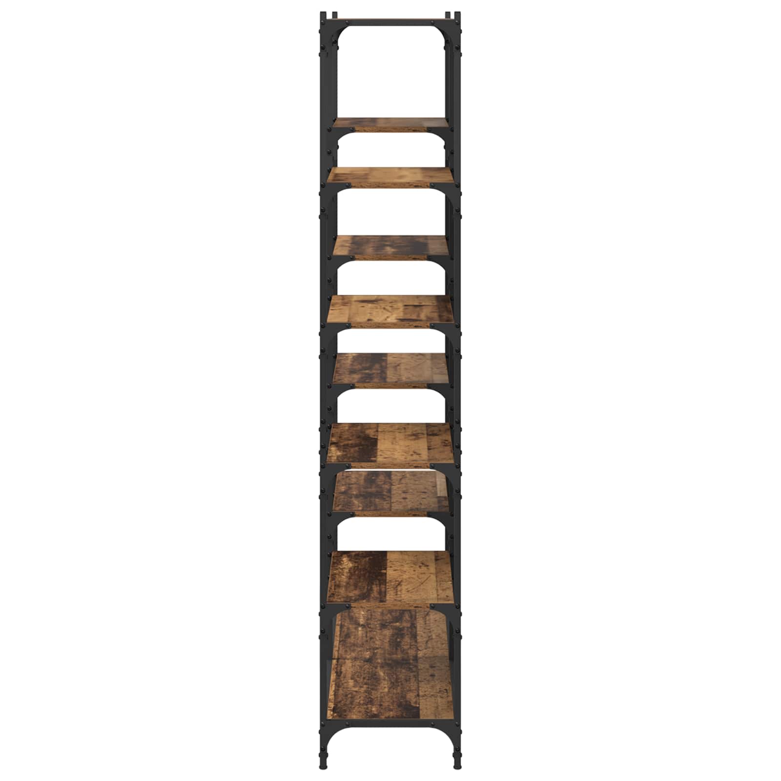 vidaXL Półka na książki Stare drewno 100 x 32 x 170 cm