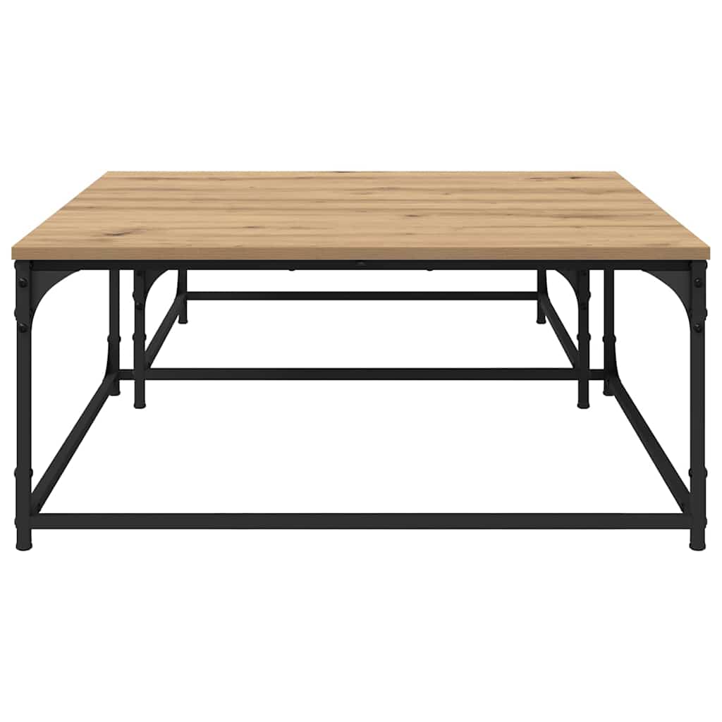 vidaXL Stolik kawowy 2 pcs Dąb rzemieślniczy Materiał drewnopochodny