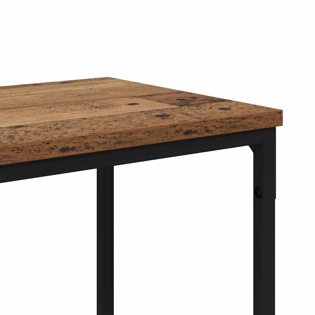 vidaXL Konsola Stare drewno 180 x 30 x 75 cm Materiał drewnopochodny