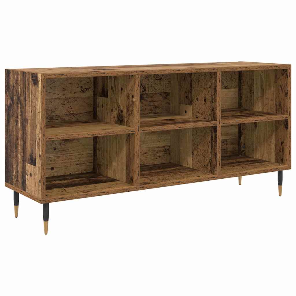vidaXL Szafka pod telewizor Stare drewno 103,5 x 30 x 50 cm