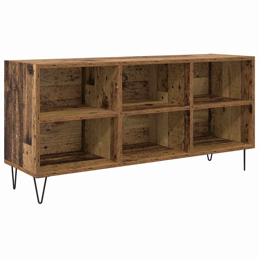 vidaXL Szafka pod telewizor Stare drewno 103,5 x 30 x 50 cm