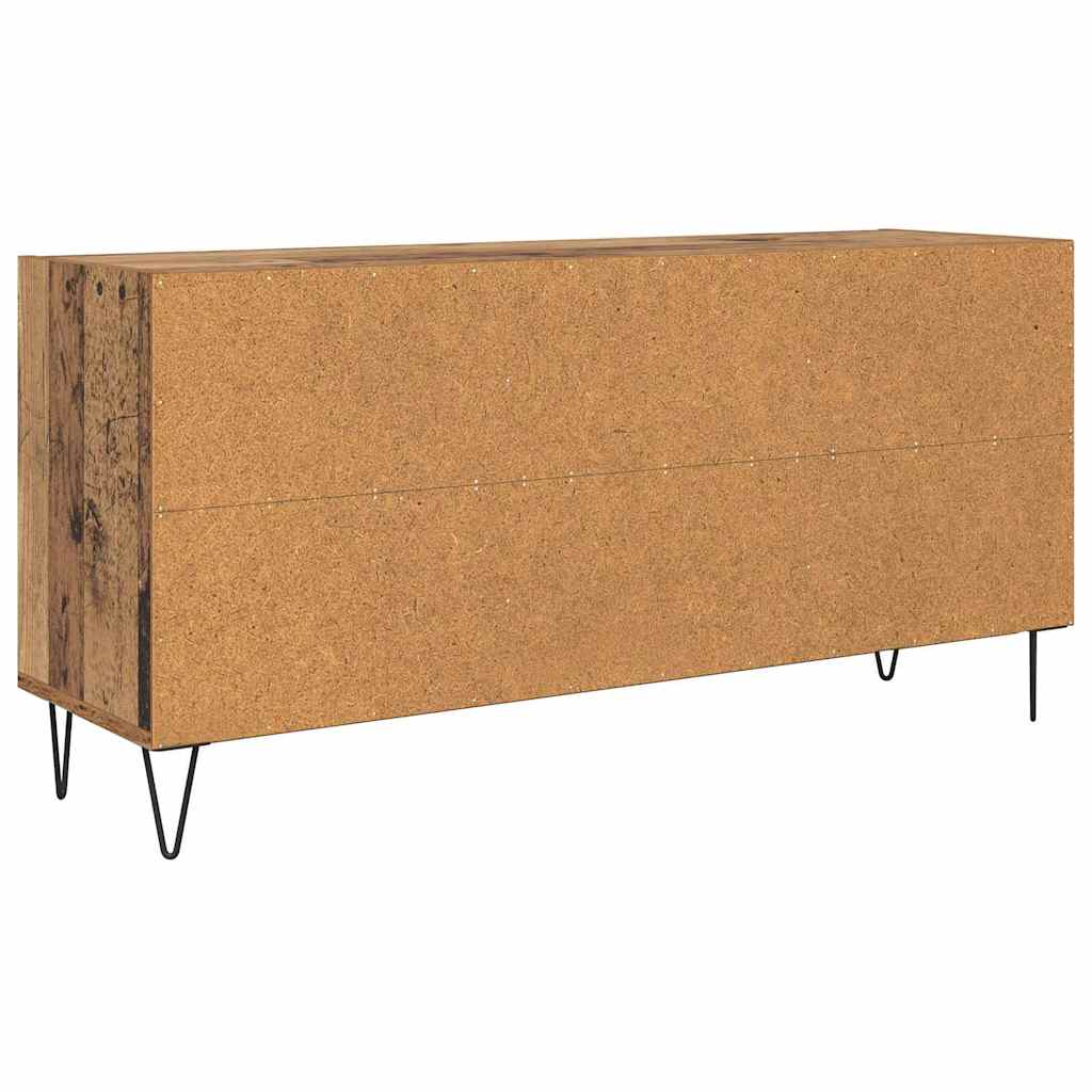 vidaXL Szafka pod telewizor Stare drewno 103,5 x 30 x 50 cm