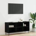 vidaXL Szafka pod telewizor Czarny Dąb 103,5 x 30 x 50 cm