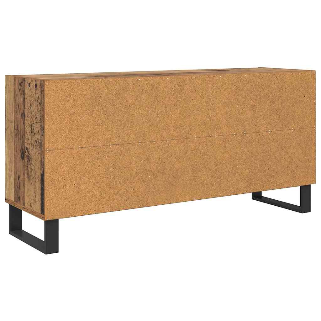 vidaXL Szafka pod telewizor Stare drewno 103,5 x 30 x 50 cm