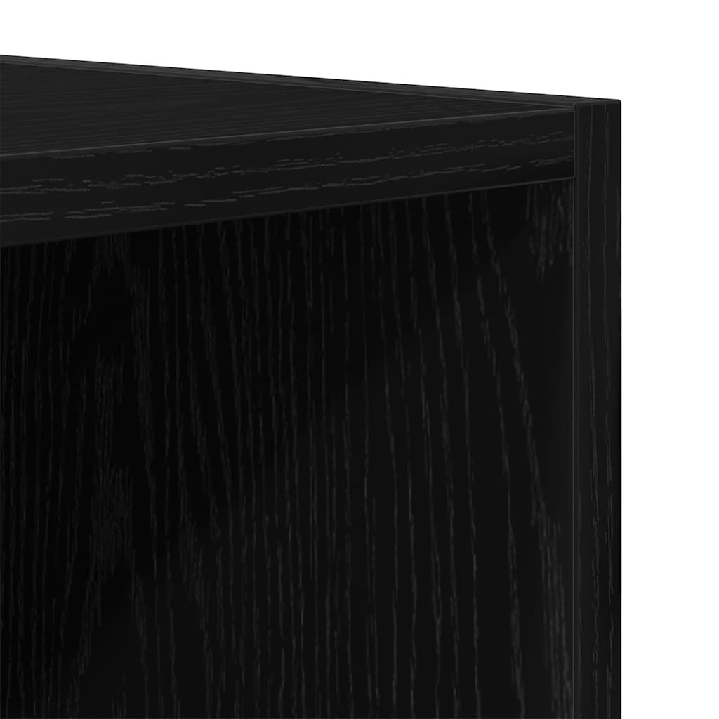 vidaXL Szafka pod telewizor Czarny Dąb 103,5 x 30 x 50 cm