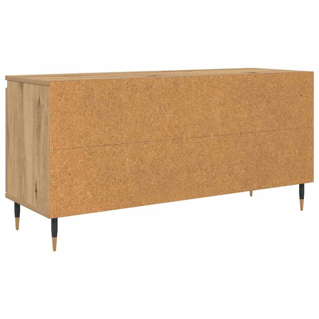 vidaXL Szafka pod telewizor Dąb rzemieślniczy 104 x 35 x 50 cm