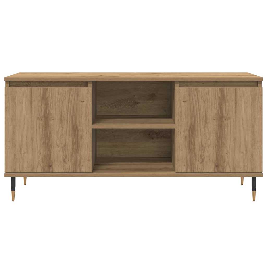 vidaXL Szafka pod telewizor Dąb rzemieślniczy 104 x 35 x 50 cm