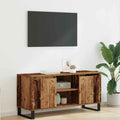 vidaXL Szafka pod telewizor Stare drewno 104 x 35 x 50 cm