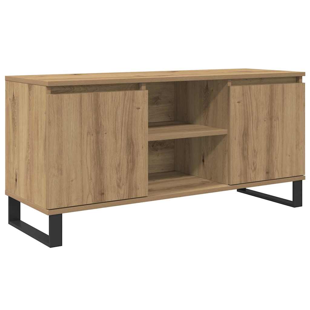 vidaXL Szafka pod telewizor Dąb rzemieślniczy 104 x 35 x 50 cm
