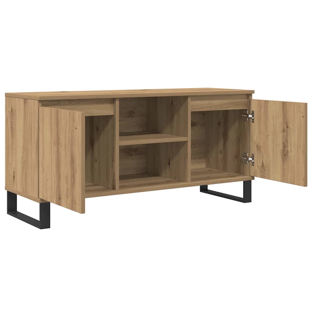 vidaXL Szafka pod telewizor Dąb rzemieślniczy 104 x 35 x 50 cm