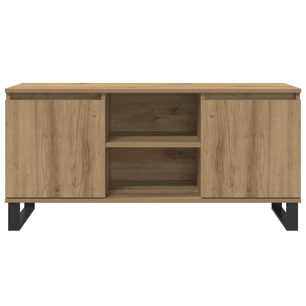 vidaXL Szafka pod telewizor Dąb rzemieślniczy 104 x 35 x 50 cm