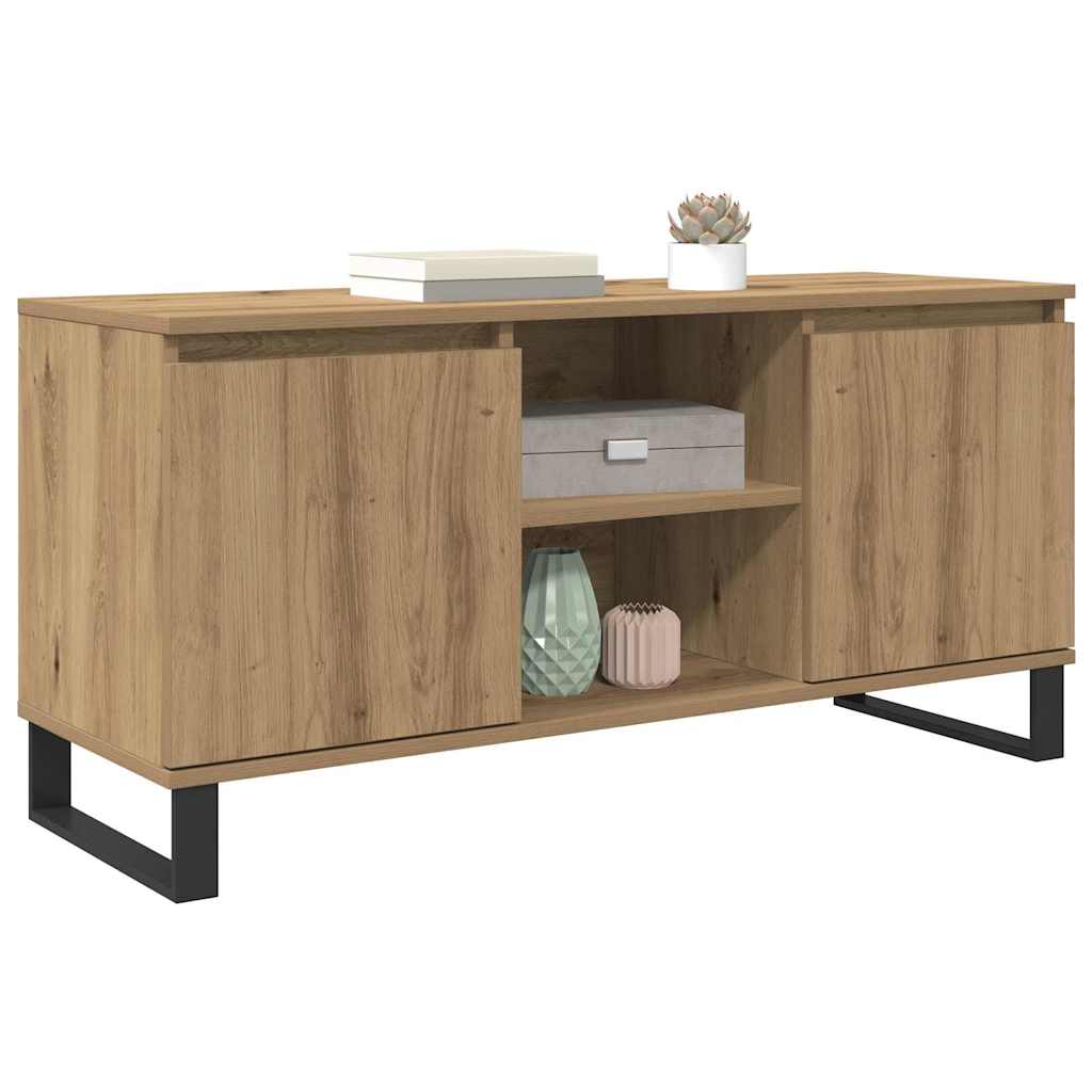vidaXL Szafka pod telewizor Dąb rzemieślniczy 104 x 35 x 50 cm