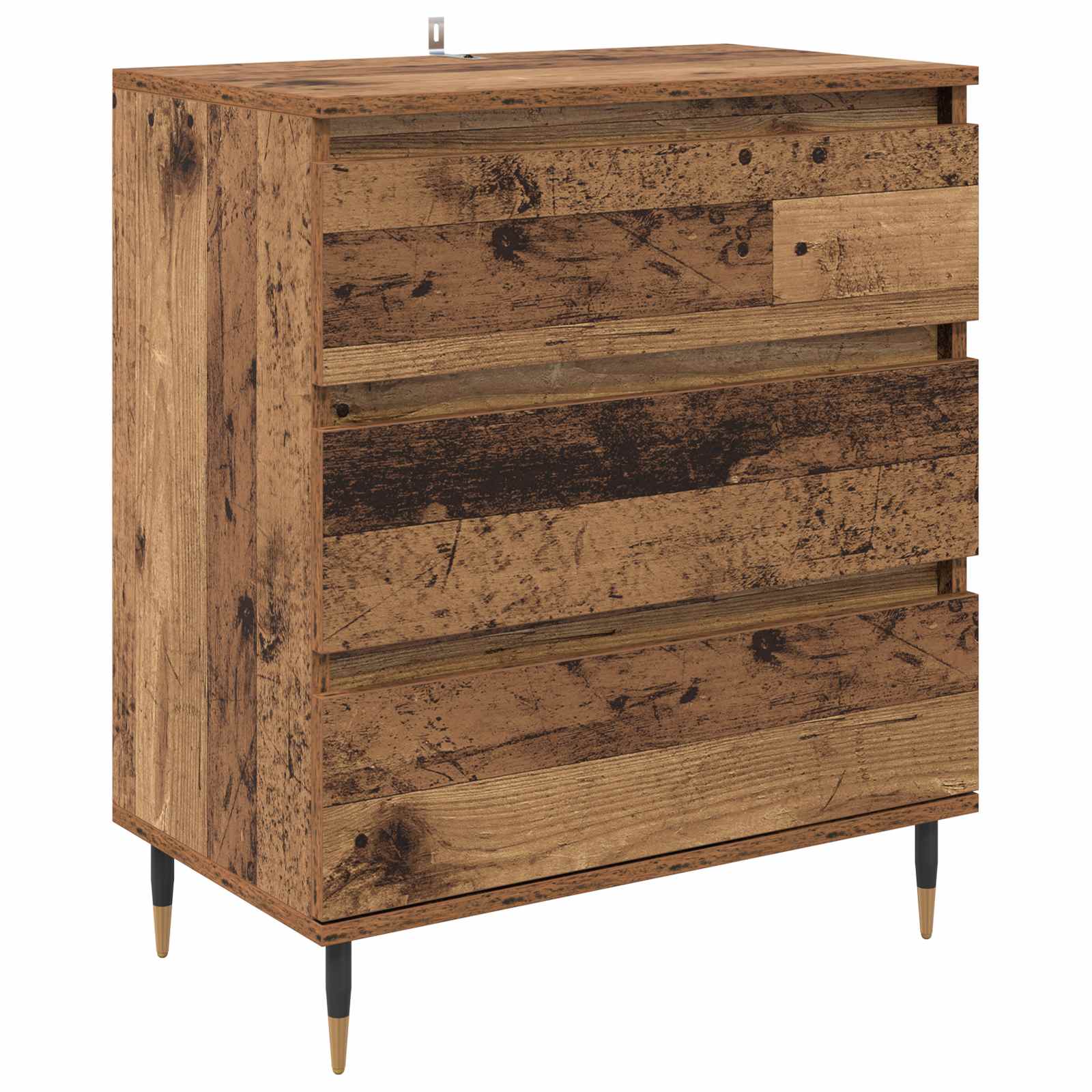 vidaXL Bufet Stare drewno 60 x 35 x 70 cm Materiał drewnopochodny