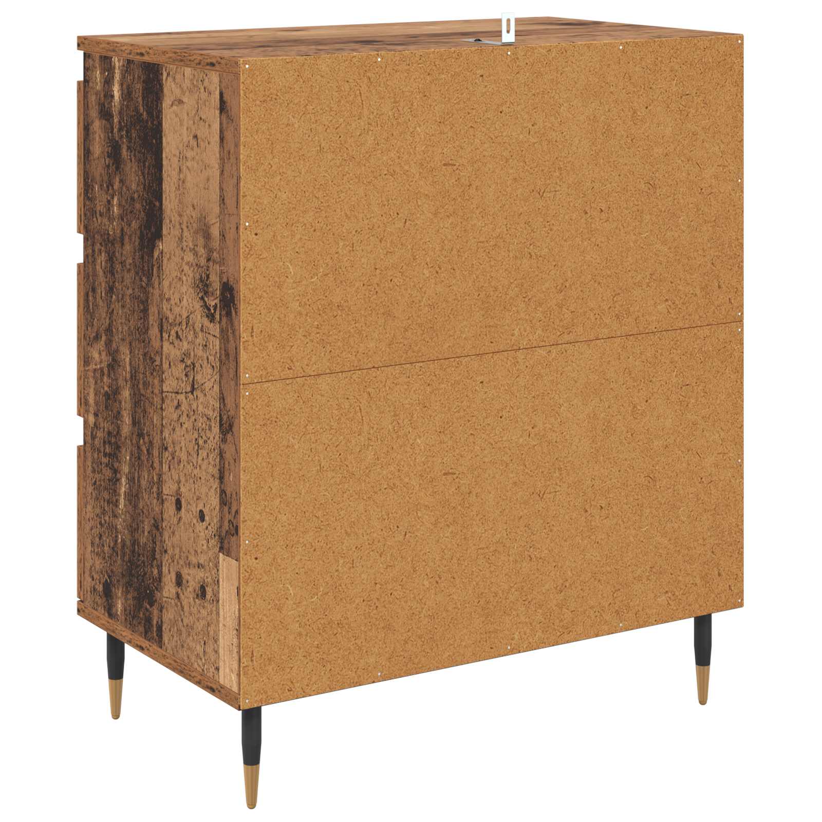 vidaXL Bufet Stare drewno 60 x 35 x 70 cm Materiał drewnopochodny
