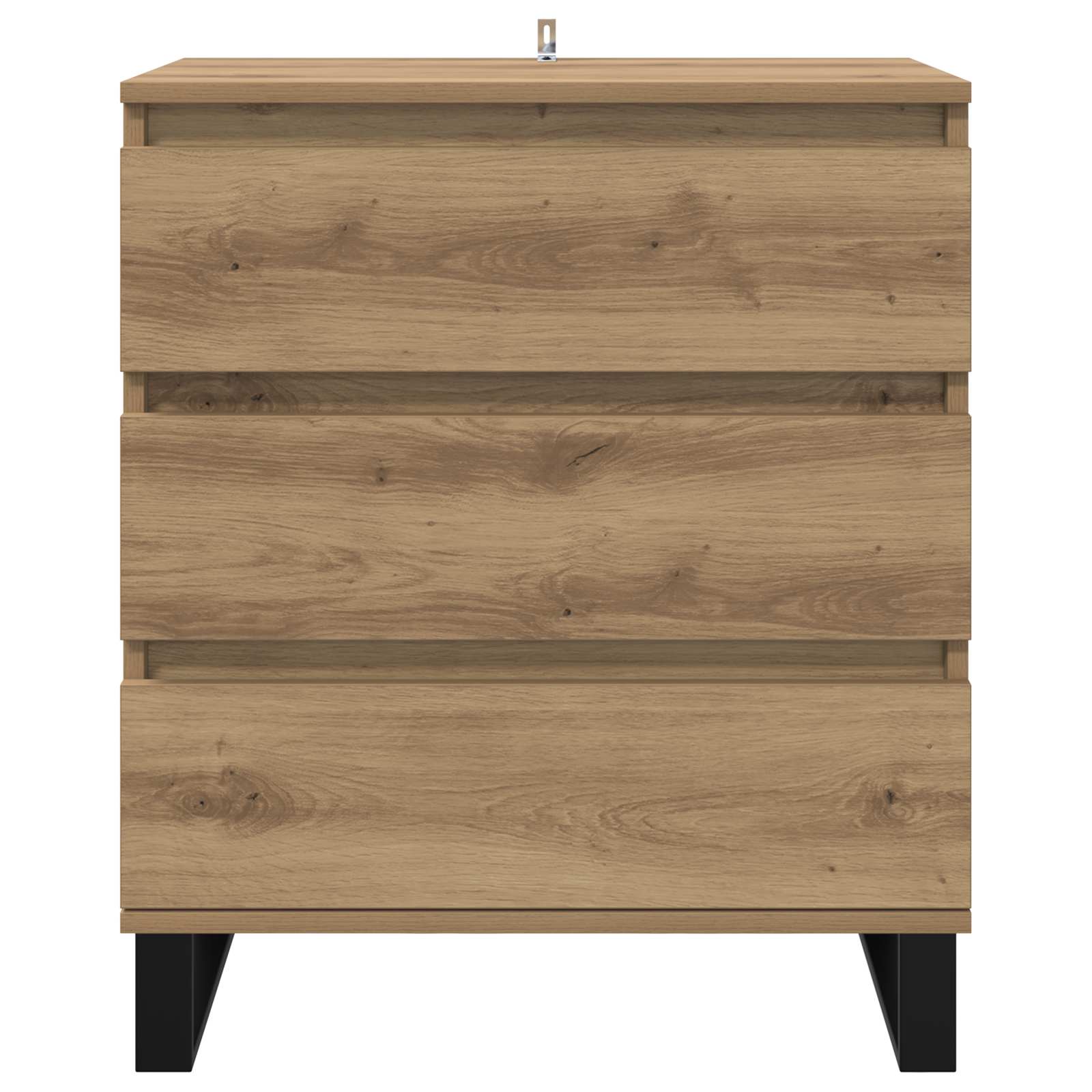 vidaXL Bufet Dąb rzemieślniczy 60 x 35 x 70 cm Materiał drewnopochodny