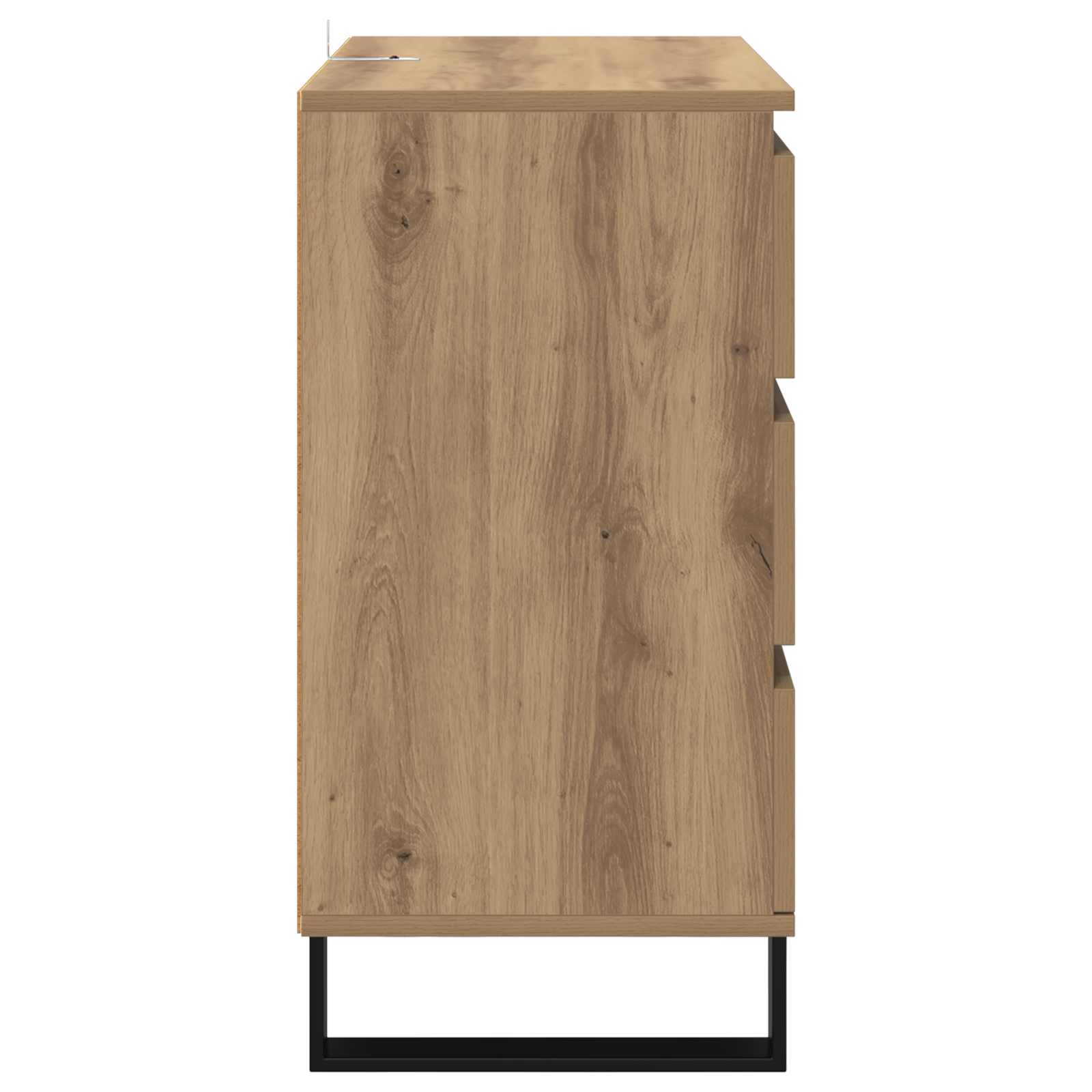 vidaXL Bufet Dąb rzemieślniczy 60 x 35 x 70 cm Materiał drewnopochodny