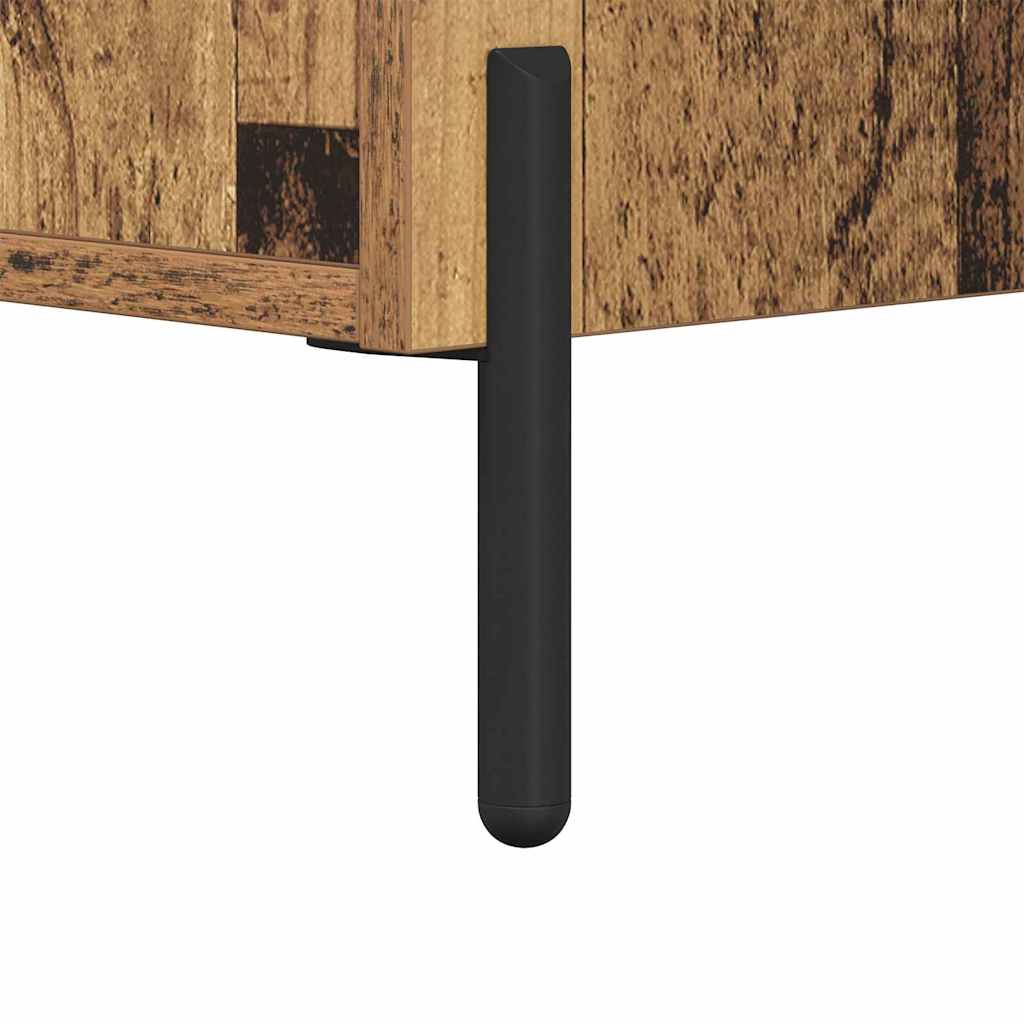 vidaXL Szafka Nocna z szufladą Stare drewno 40 x 35 x 47,5 cm