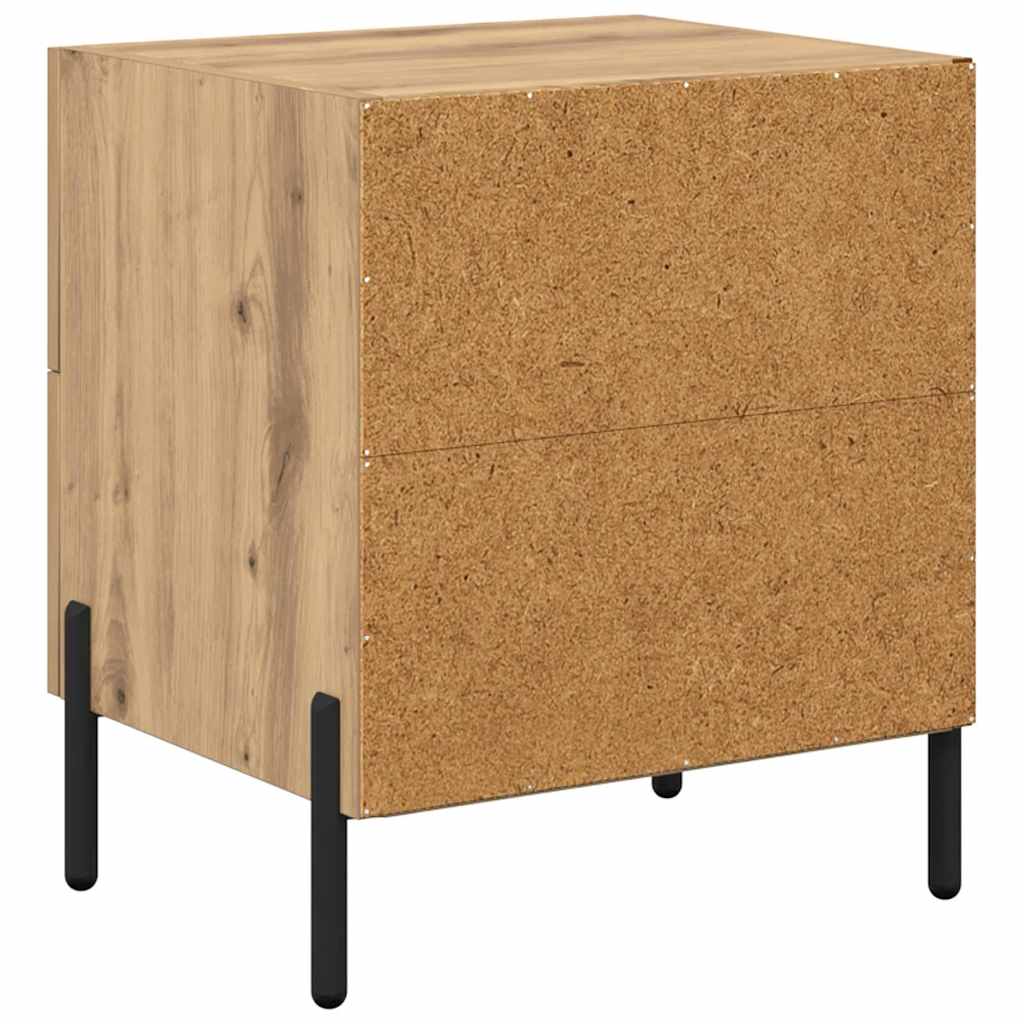 vidaXL Szafka Nocna z szufladą Dąb rzemieślniczy 40 x 35 x 47,5 cm