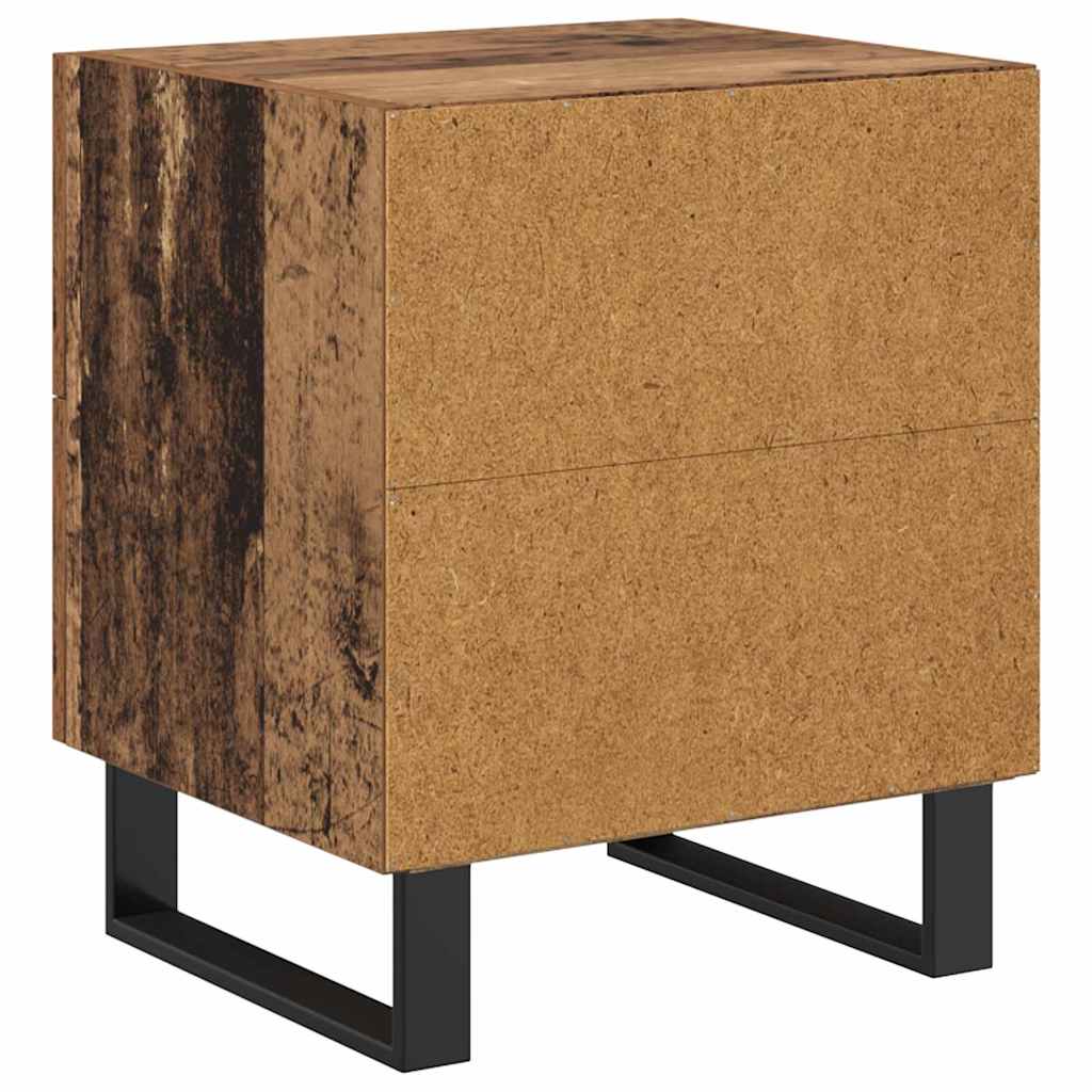 vidaXL Szafka Nocna z szufladą Stare drewno 40 x 35 x 47,5 cm