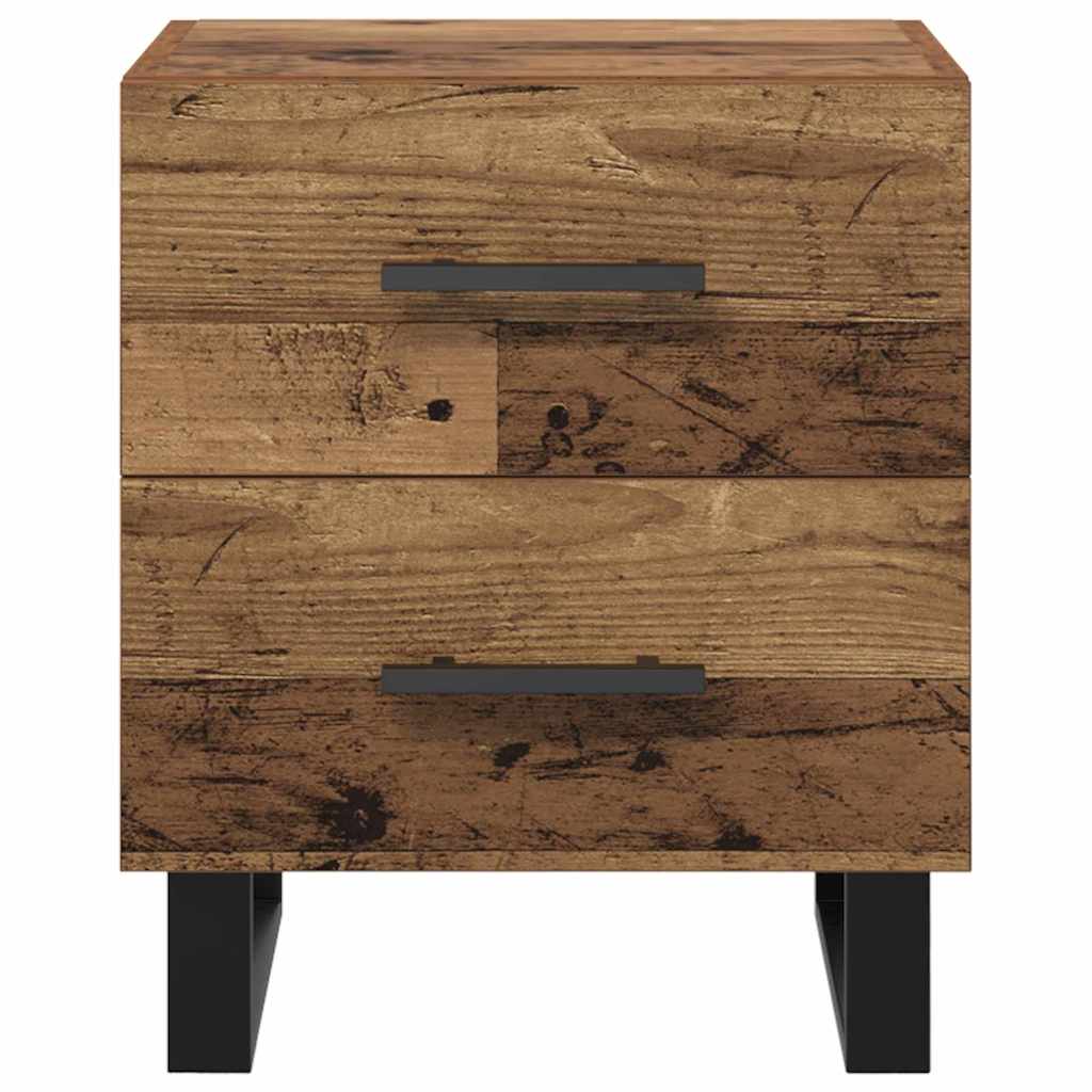 vidaXL Szafka Nocna z szufladą Stare drewno 40 x 35 x 47,5 cm