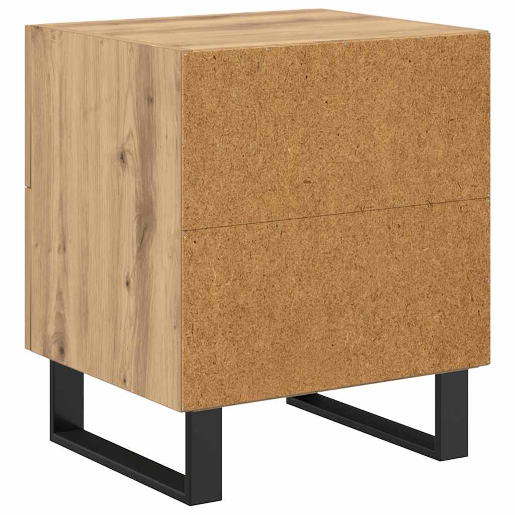 vidaXL Szafka Nocna 2 szt. Dąb rzemieślniczy 40 x 35 x 47,5 cm