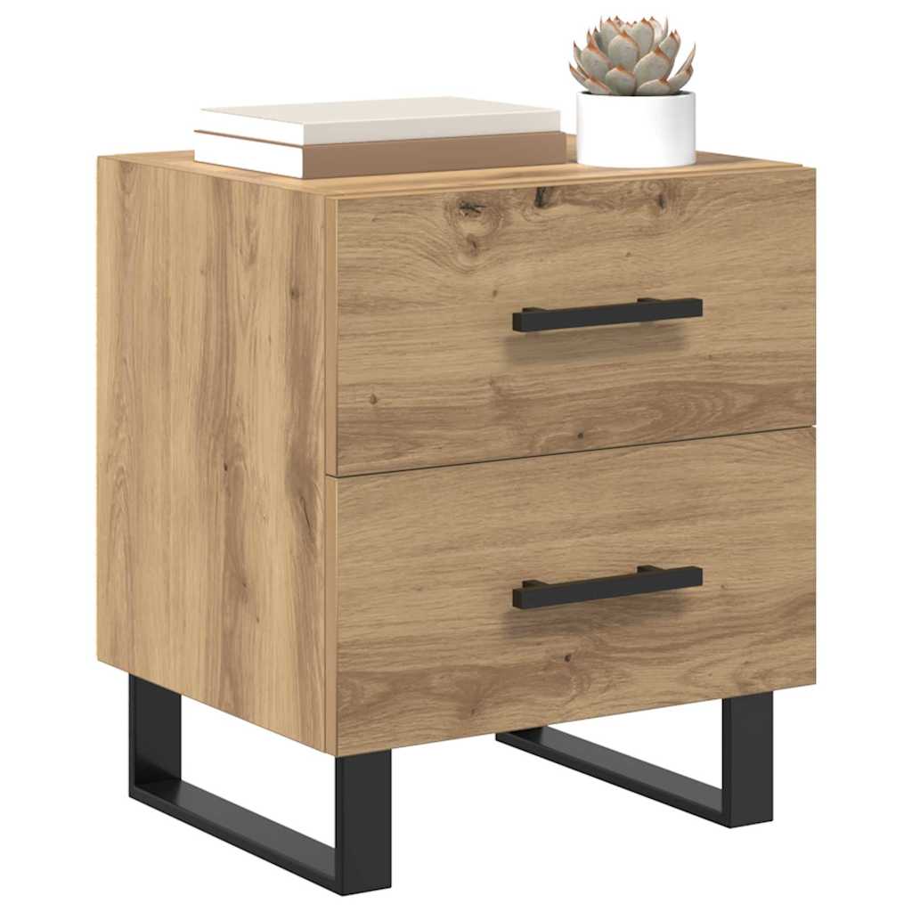 vidaXL Szafka Nocna 2 szt. Dąb rzemieślniczy 40 x 35 x 47,5 cm