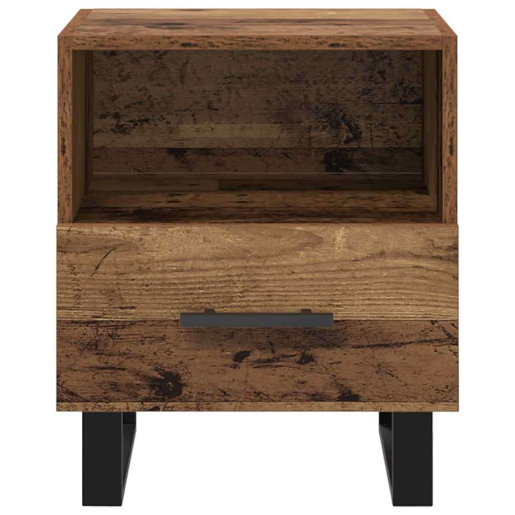 vidaXL Szafka Nocna z szufladą Stare drewno 40 x 35 x 47,5 cm