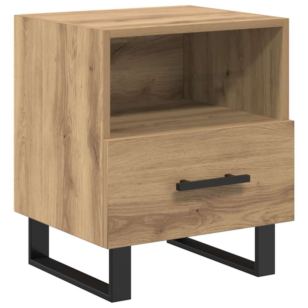 vidaXL Szafka Nocna z szufladą Dąb rzemieślniczy 40 x 35 x 47,5 cm