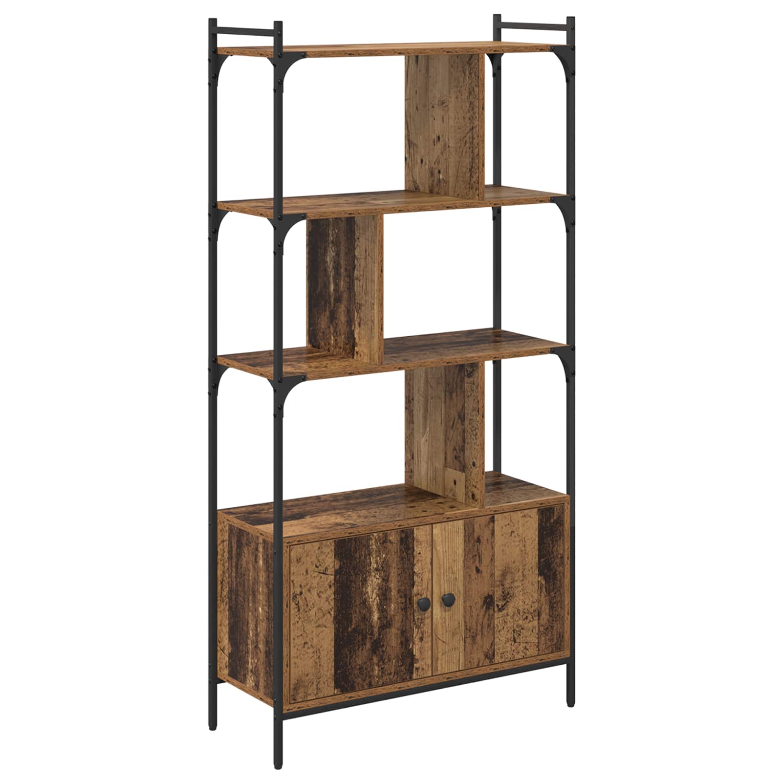 vidaXL Półka na książki 76,5 x 30 x 154,5 cm Materiał drewnopochodny