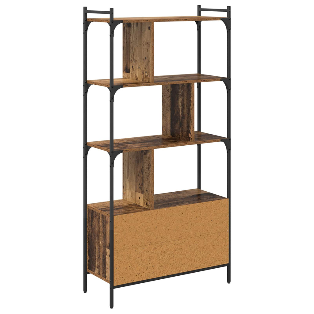 vidaXL Półka na książki 76,5 x 30 x 154,5 cm Materiał drewnopochodny