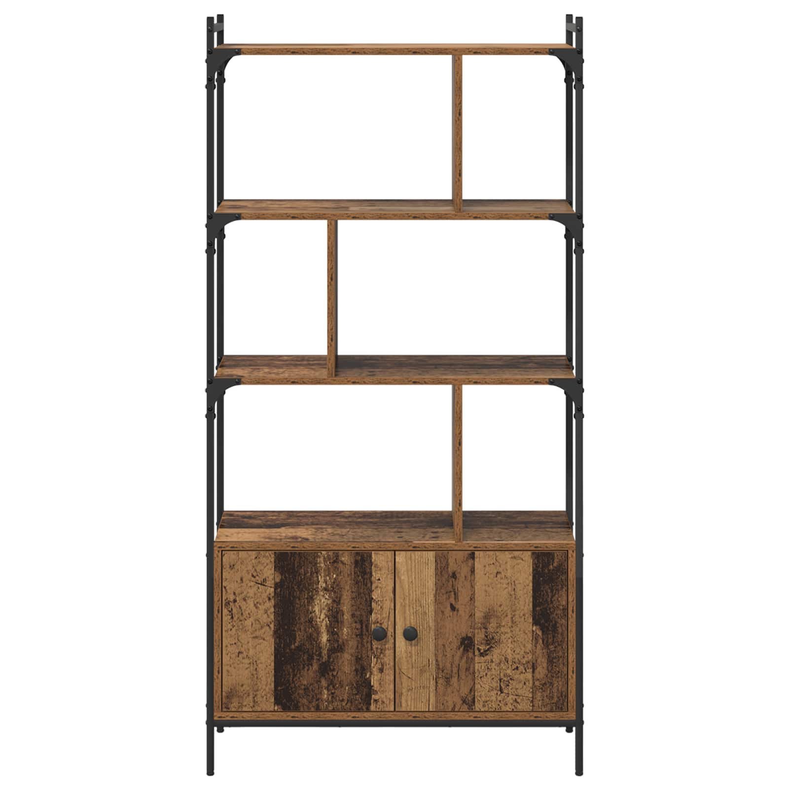 vidaXL Półka na książki 76,5 x 30 x 154,5 cm Materiał drewnopochodny