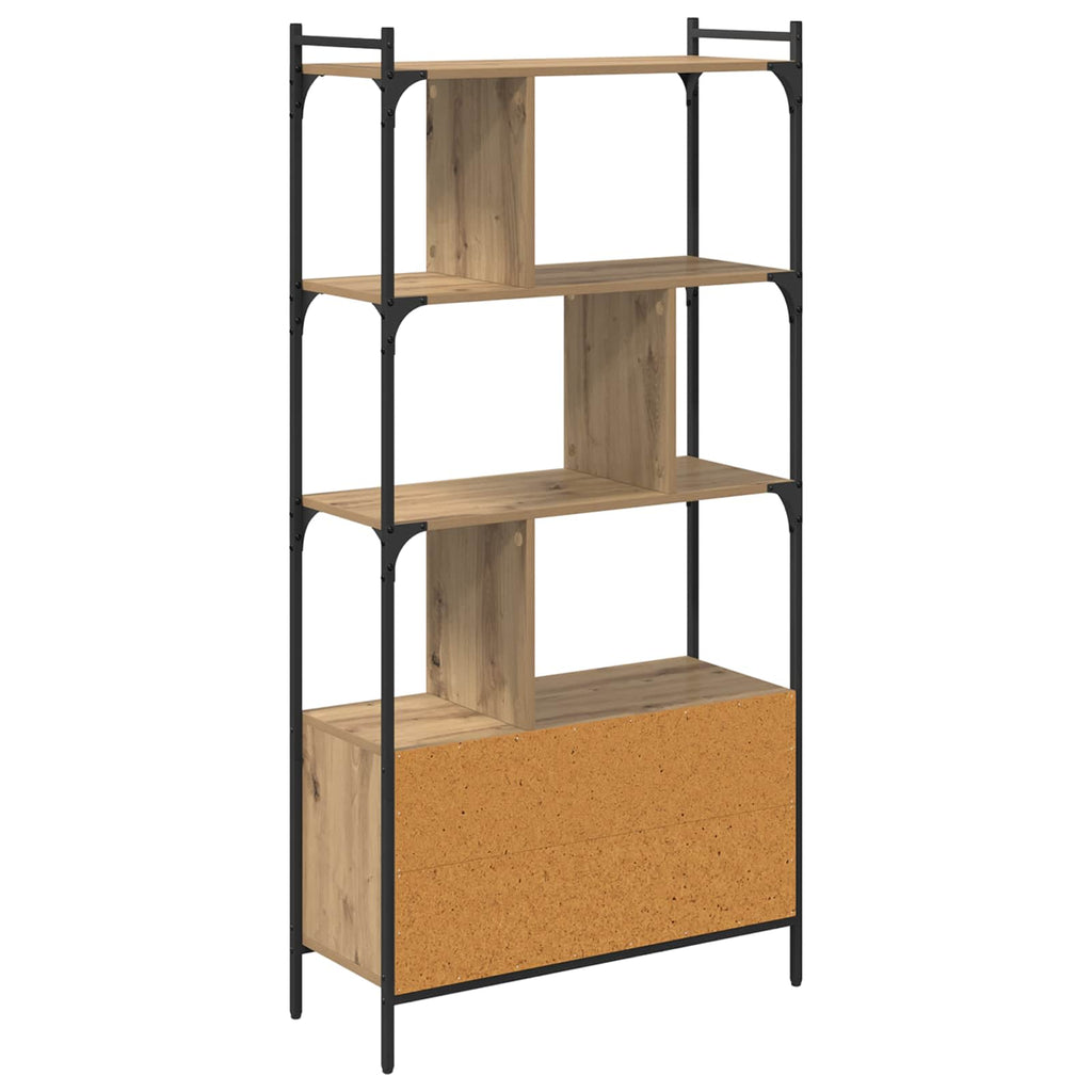vidaXL Półka na książki 76,5 x 30 x 154,5 cm Materiał drewnopochodny