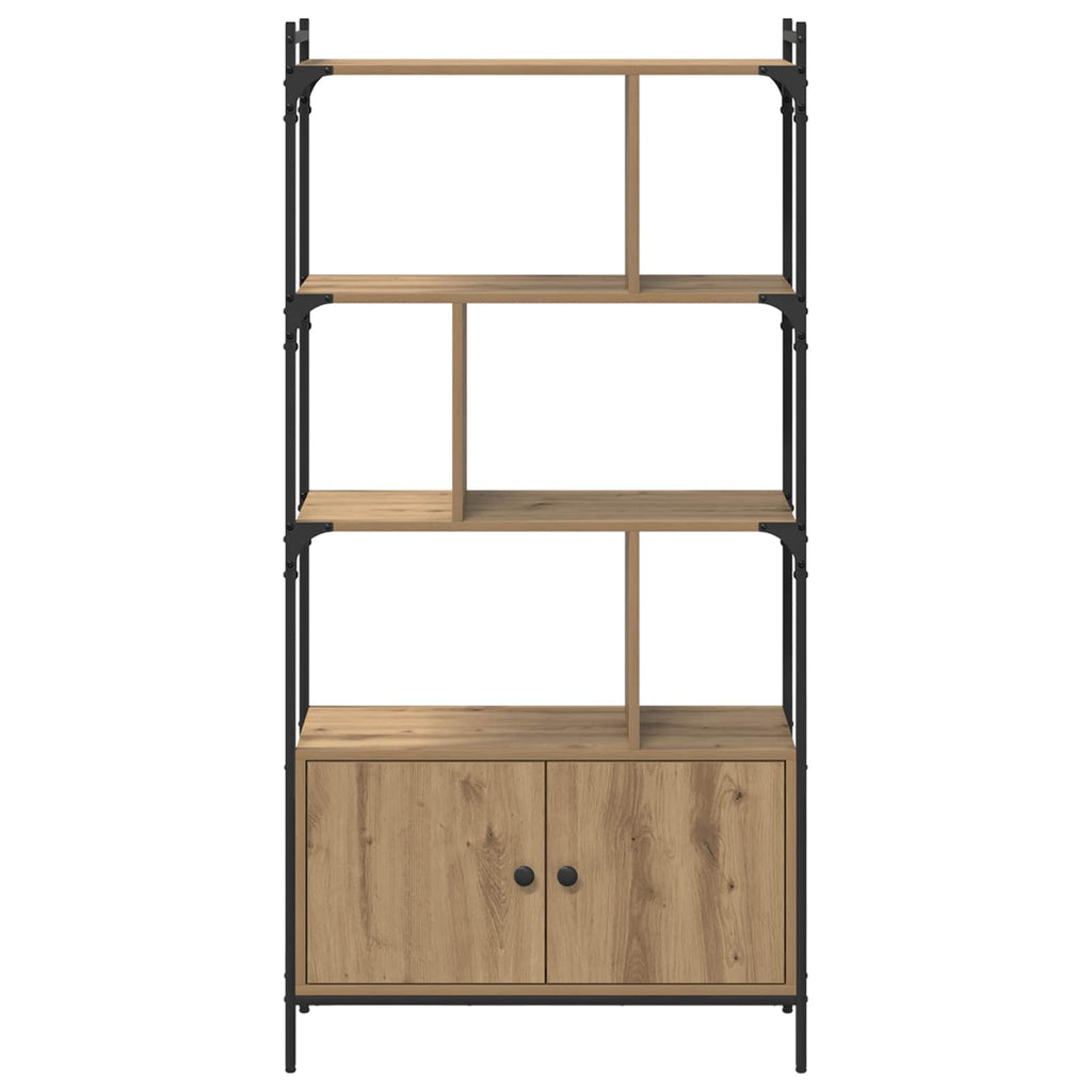 vidaXL Półka na książki 76,5 x 30 x 154,5 cm Materiał drewnopochodny