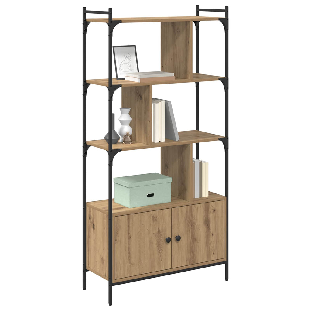 vidaXL Półka na książki 76,5 x 30 x 154,5 cm Materiał drewnopochodny