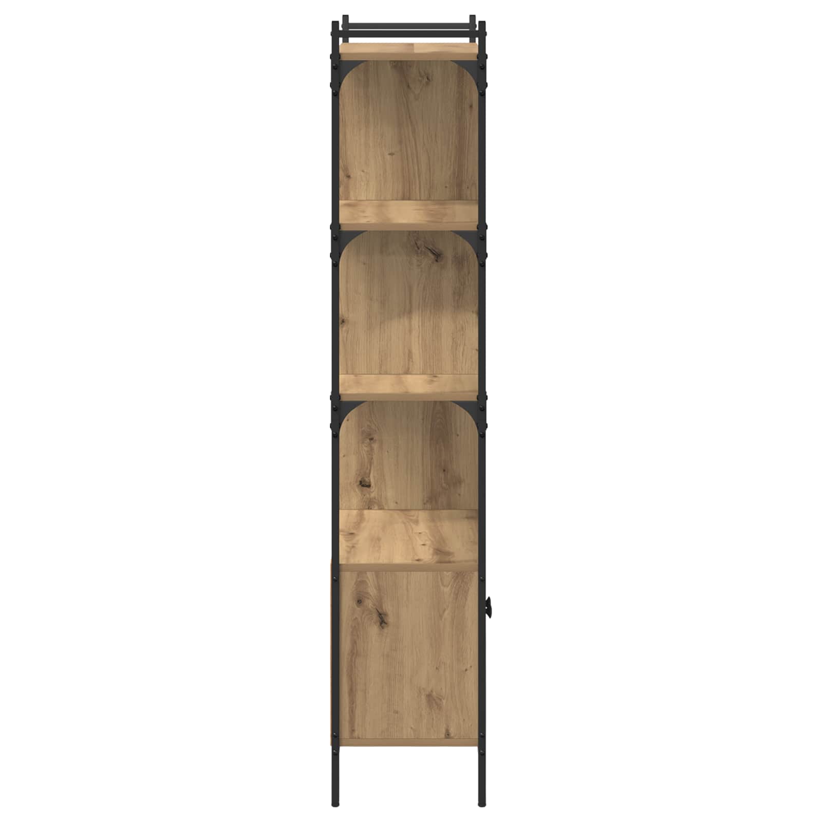 vidaXL Półka na książki 76,5 x 30 x 154,5 cm Materiał drewnopochodny