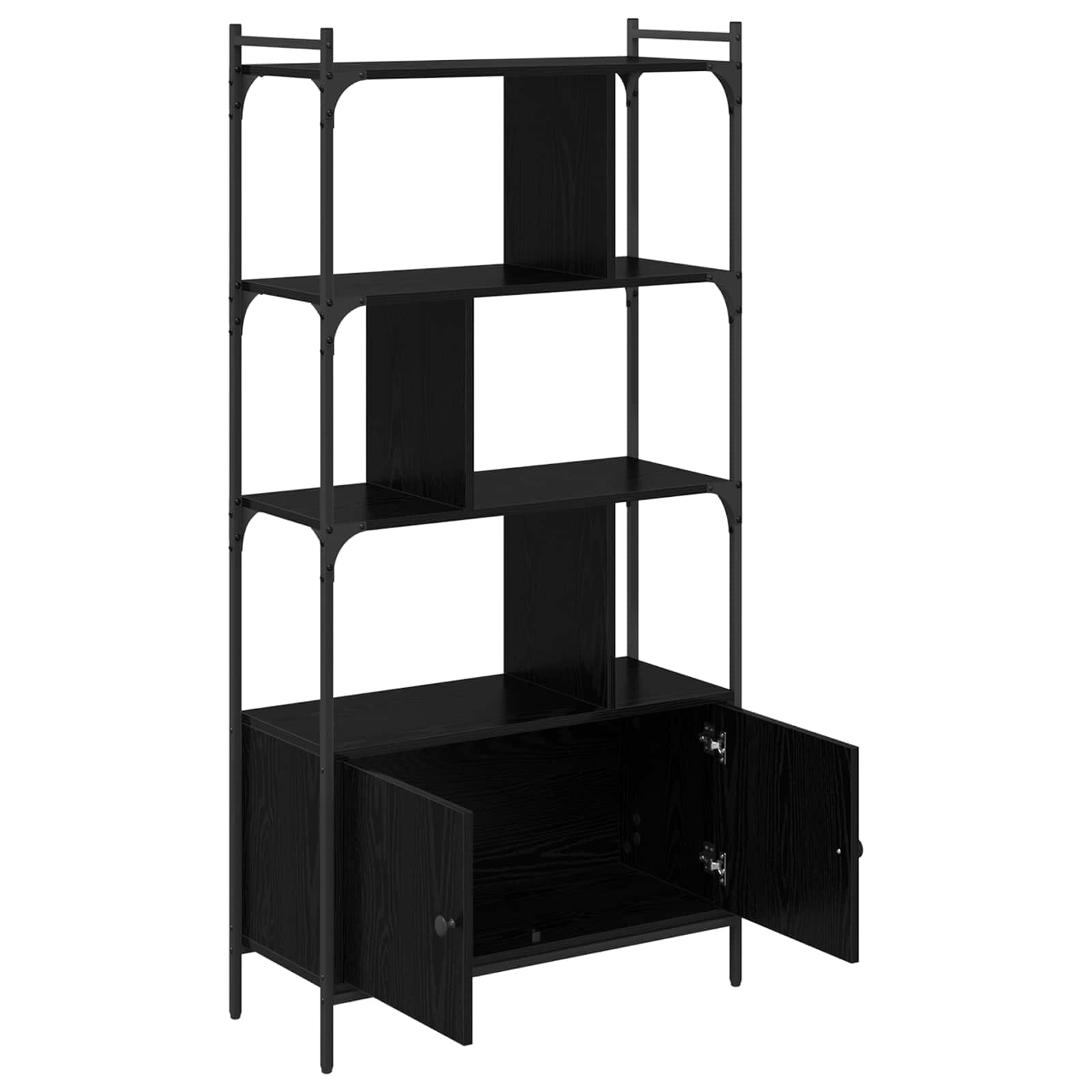 vidaXL Półka na książki 76,5 x 30 x 154,5 cm Materiał drewnopochodny