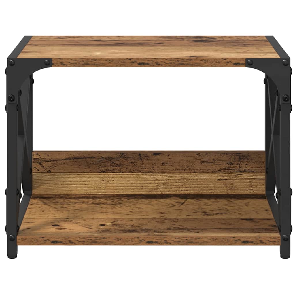 vidaXL Stojak na drukarkę Stare drewno 44 x 26 x 31,5 cm