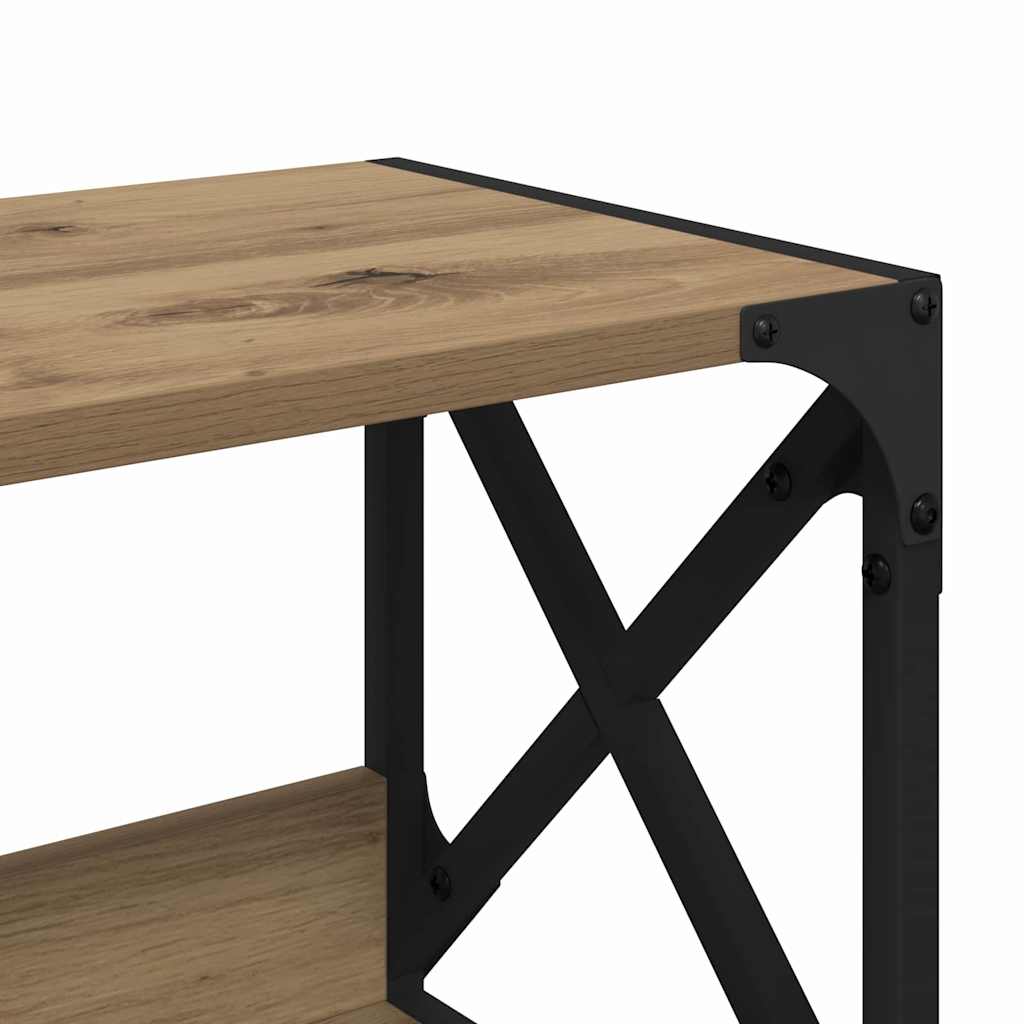 vidaXL Stojak na drukarkę Dąb rzemieślniczy 44 x 26 x 31,5 cm
