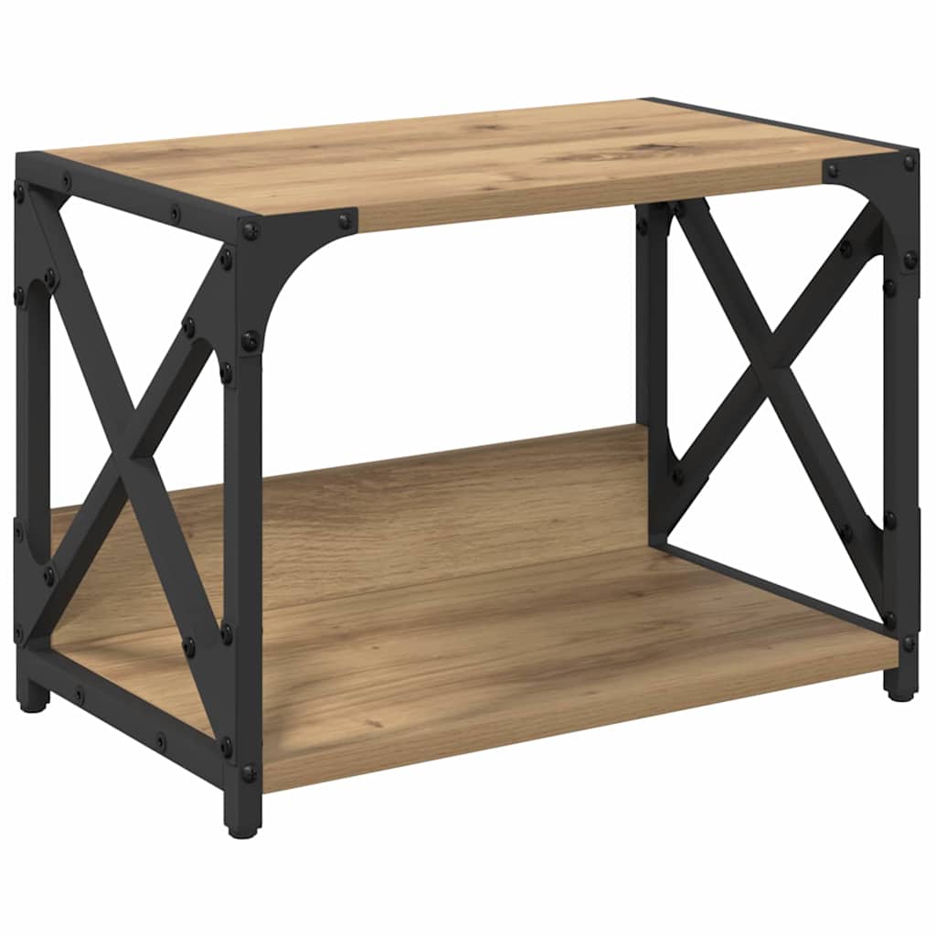 vidaXL Stojak na drukarkę Dąb rzemieślniczy 44 x 26 x 31,5 cm