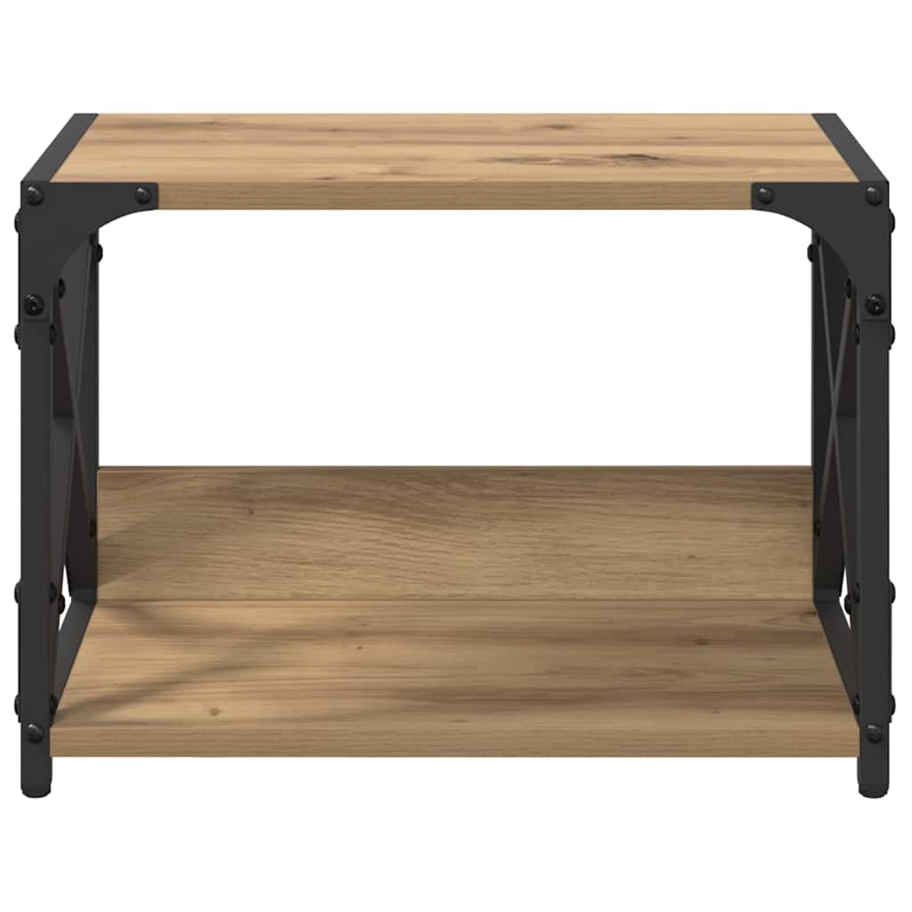 vidaXL Stojak na drukarkę Dąb rzemieślniczy 44 x 26 x 31,5 cm