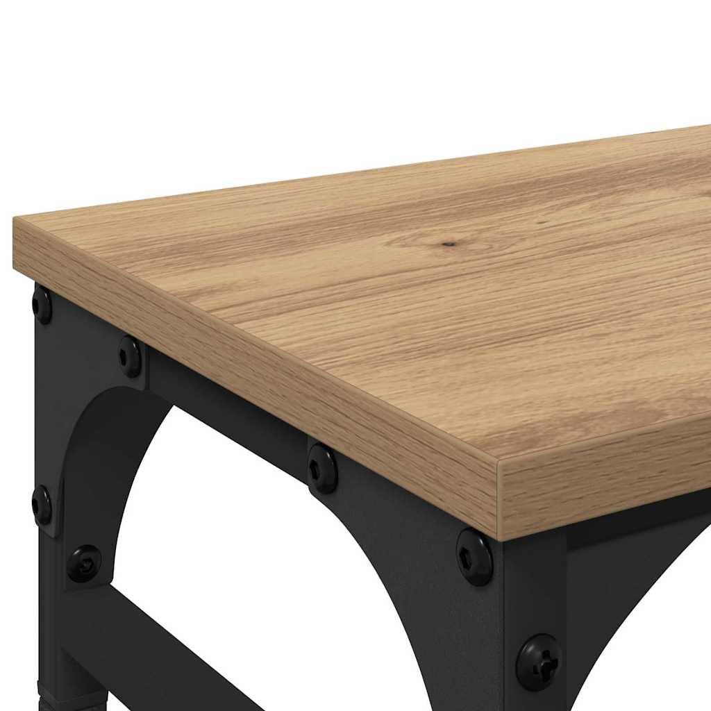 vidaXL Stojak na Monitor Dąb artisan 55 x 23 x 14 cm